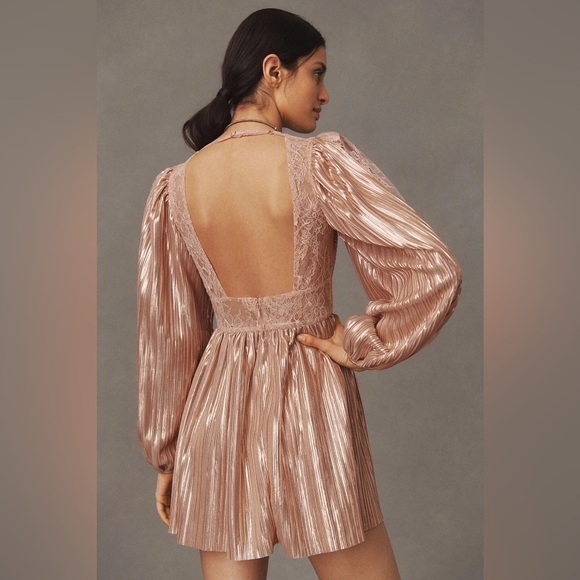 Sabina Musayev Laurel Dress in Rose Gold - Picture 3 of 16